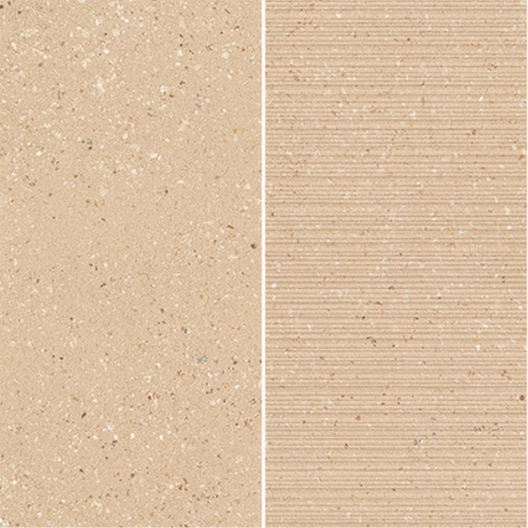 Milzetti - 6X12/12X12 Groove, Amber, Textured